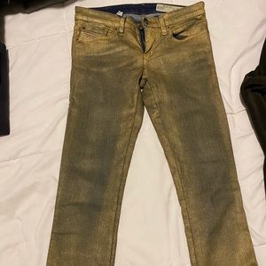 Diesel gold denim
